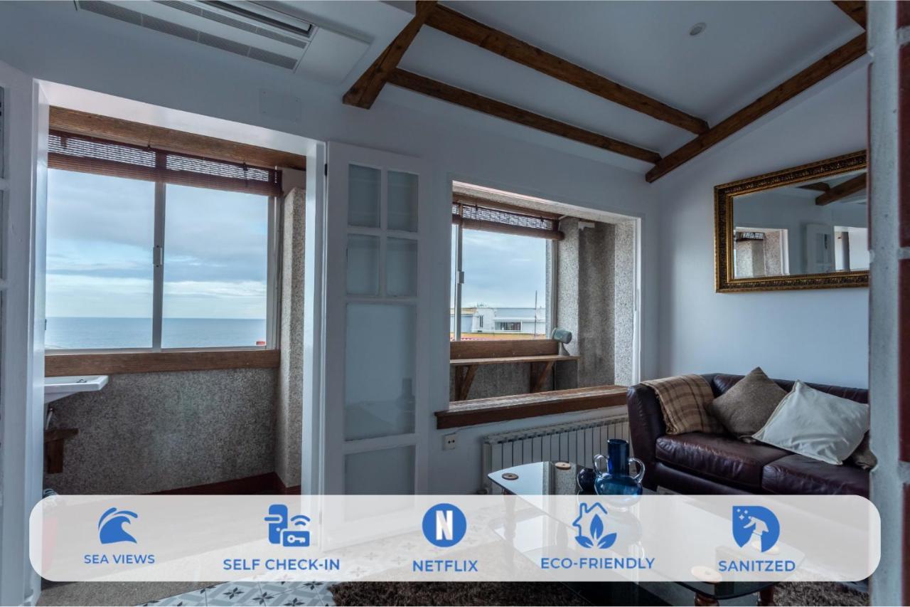 ア・コルーニャAtico Con Terraza Y Vistas Al Mar.アパートメント エクステリア 写真